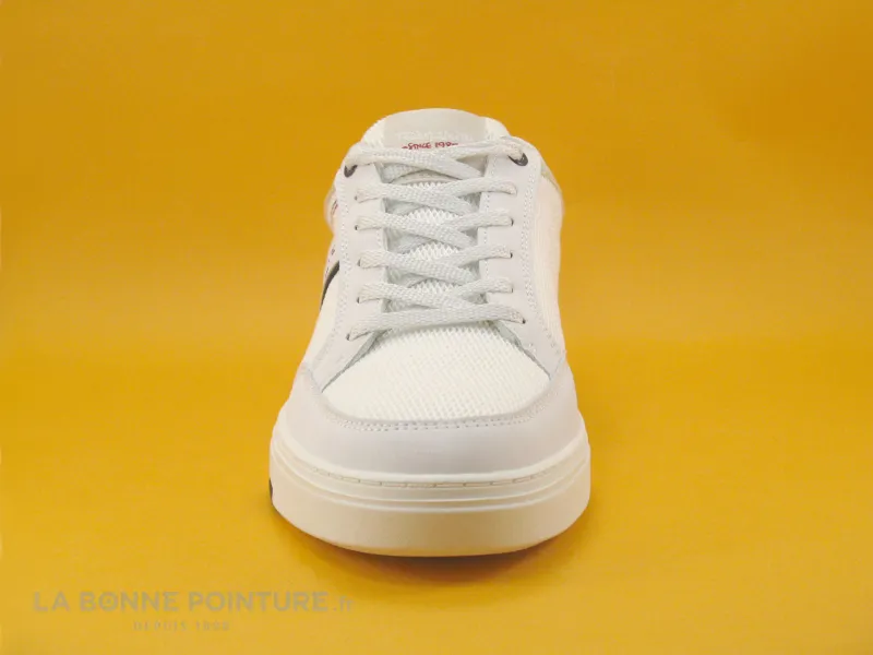 Achat chaussures Teddy Smith Homme Chaussure en Toile, vente Teddy Smith 78065 White textile - Basket Homme toile blanche