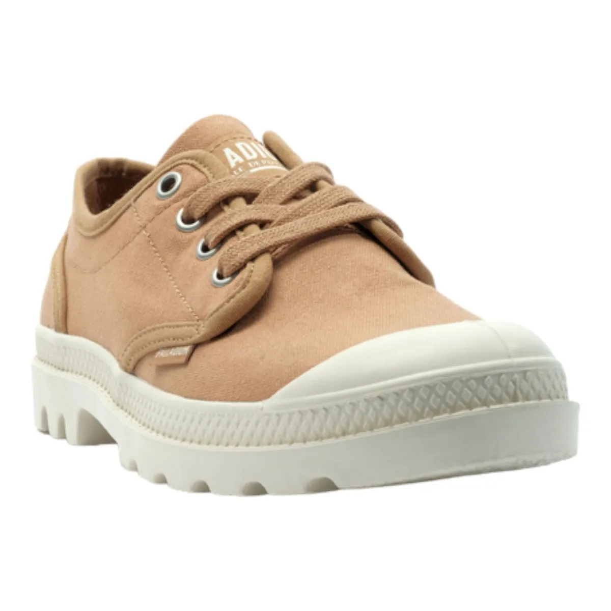 Baskets mode Palladium pampa oxford marron