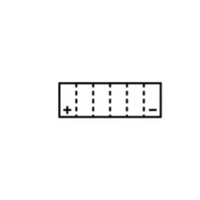 Batterie TECNIUM Sans entretien avec pack acide - BT12A-BS