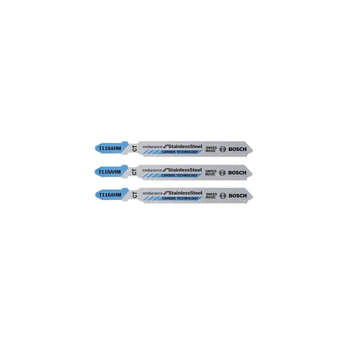 Bosch Lames de scie sauteuse inox  T118AHM Expert for Stainless Steel (2608630663)