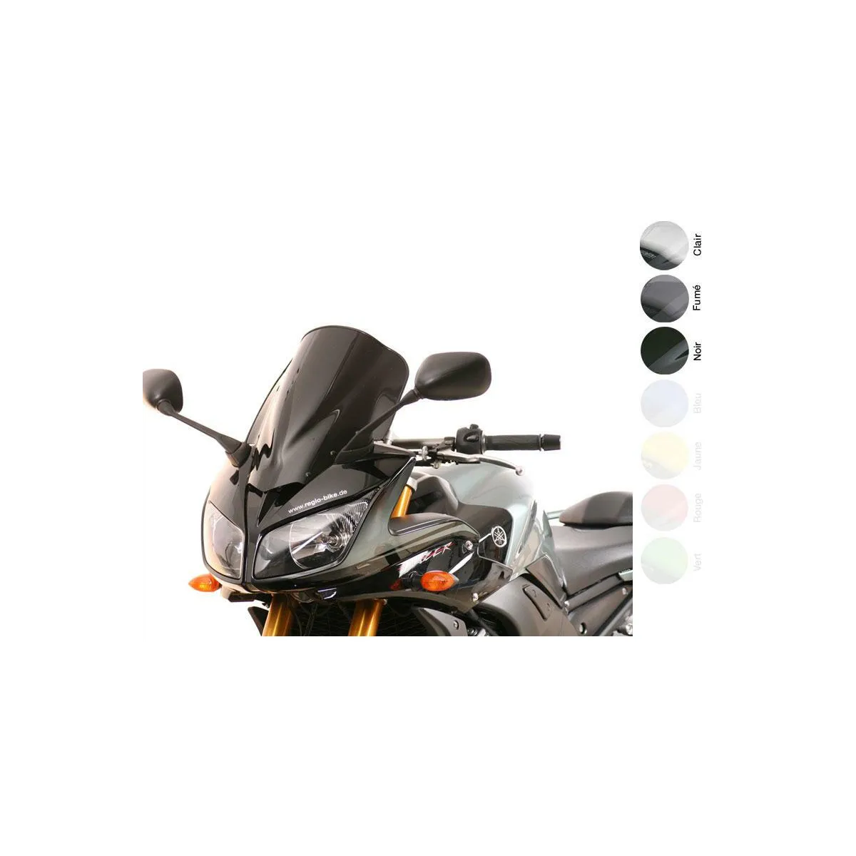 Bulle MRA Racing YAMAHA 1000 FZ1 Fazer 2006-2014 +30 mm Fumé