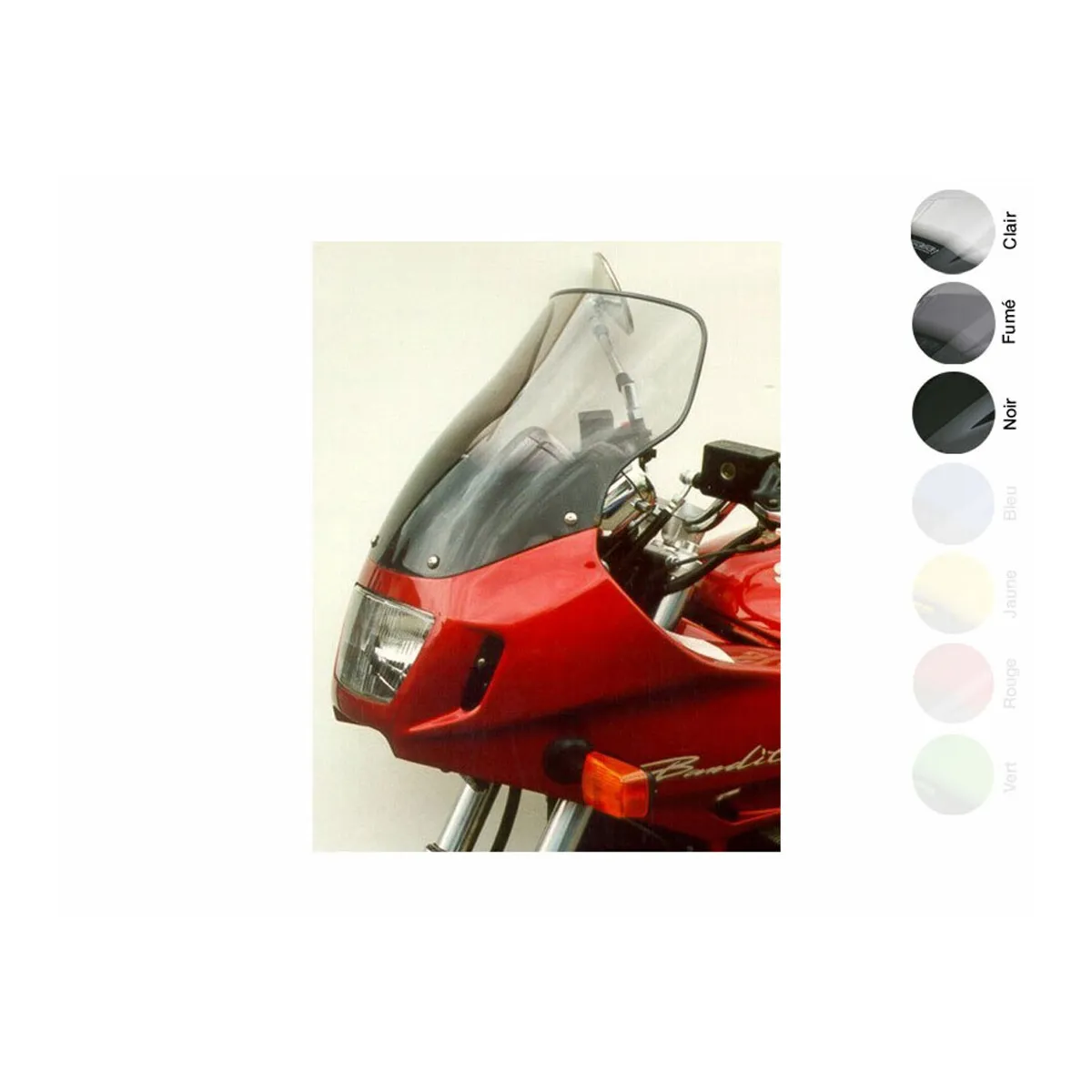 Bulle MRA Tourisme SUZUKI 600/1200 GSF S bandit + 60mm Noir