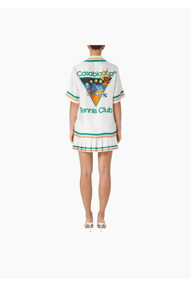 CASABLANCA PARIS LA CHEMISE TENNIS CLUB ICON