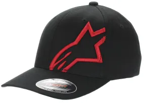 casquette Alpinestars Corp Shift 2 Flexfit - Black/Red - men´s