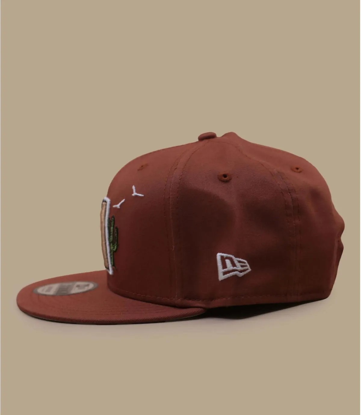 Casquette snapback Arizona Diamondbacks  terracota cactus - Casquette MLB Summer Icon 9Fifty Diamondbacks terracota New Era : He
