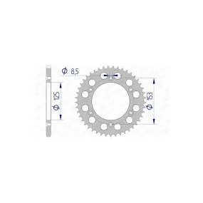 Couronne Alu AFAM 11212N