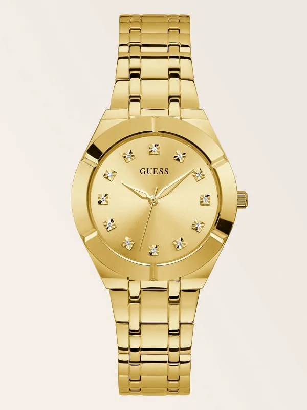 Crystal Steel Watch