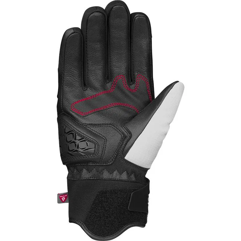 Gants PRO KNARR LADY IXON noir/gris/rouge - MAXXESS.FR, Gants moto hiver