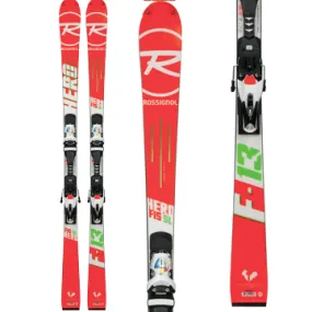 Hero FIS SL R21 WC 2018 et Fixations SPX 15 Rockerflex White Icon