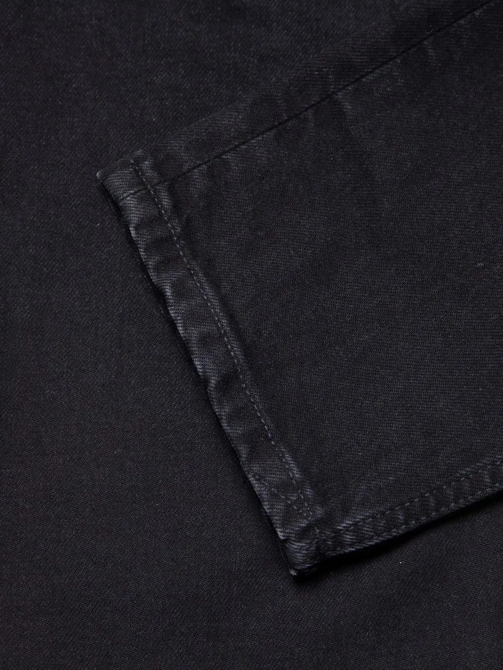 Jean slim en coton biologique | noir "solid ollie black steel - black steel" homme