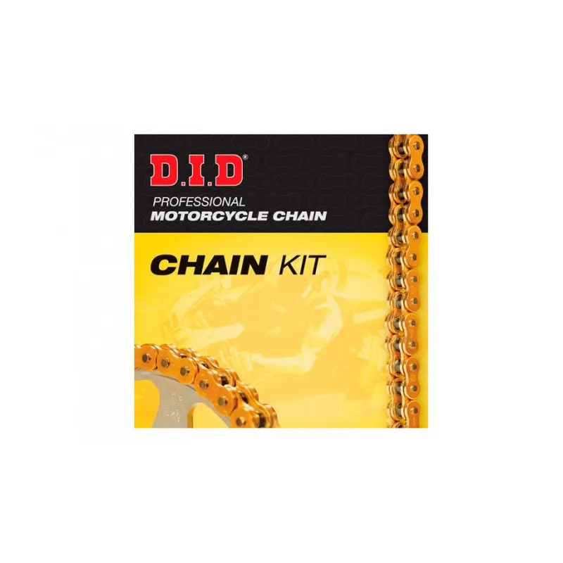 Kit chaine DID 428 HD GILERA 125 COUGAR 99-