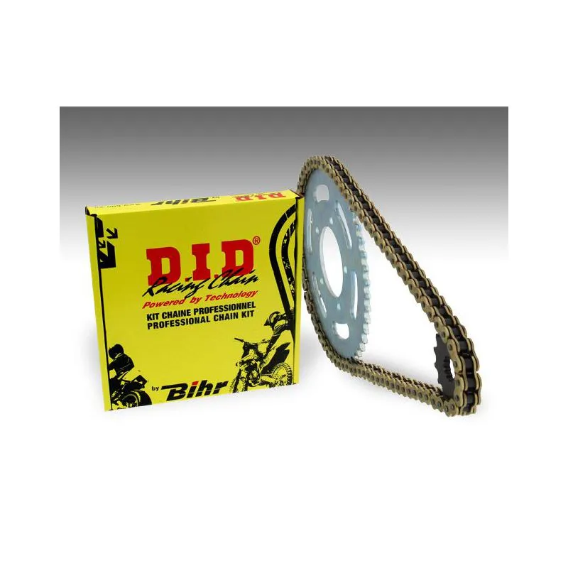 Kit chaîne DID/PBR 520ZVM-X 15/39 super-renforcé - couronne standard