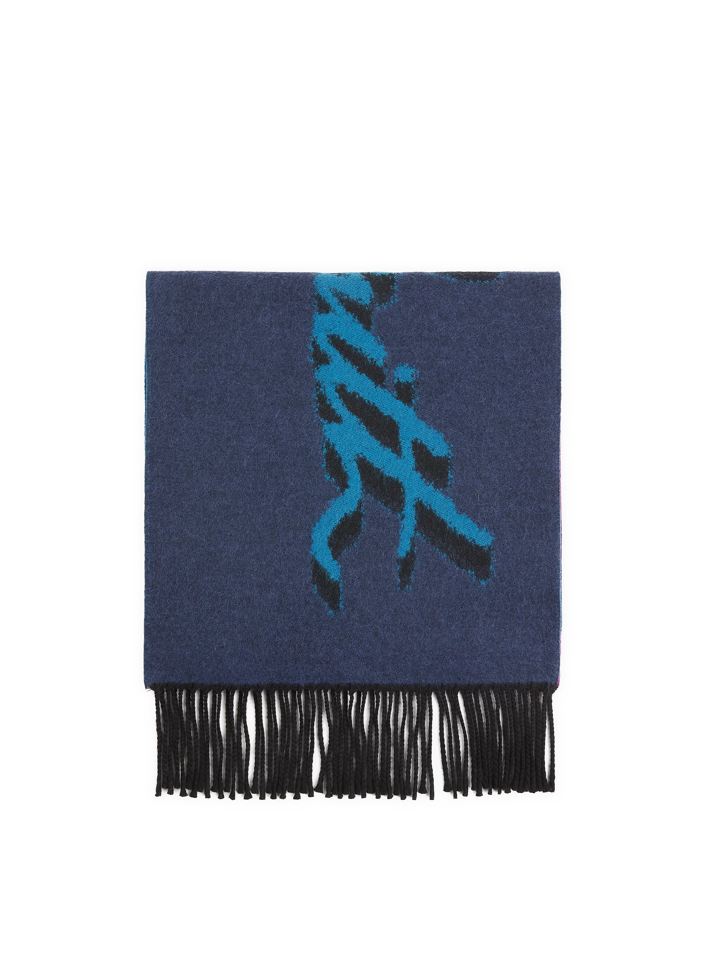 PAUL SMITH  Echarpe en laine  - Bleu