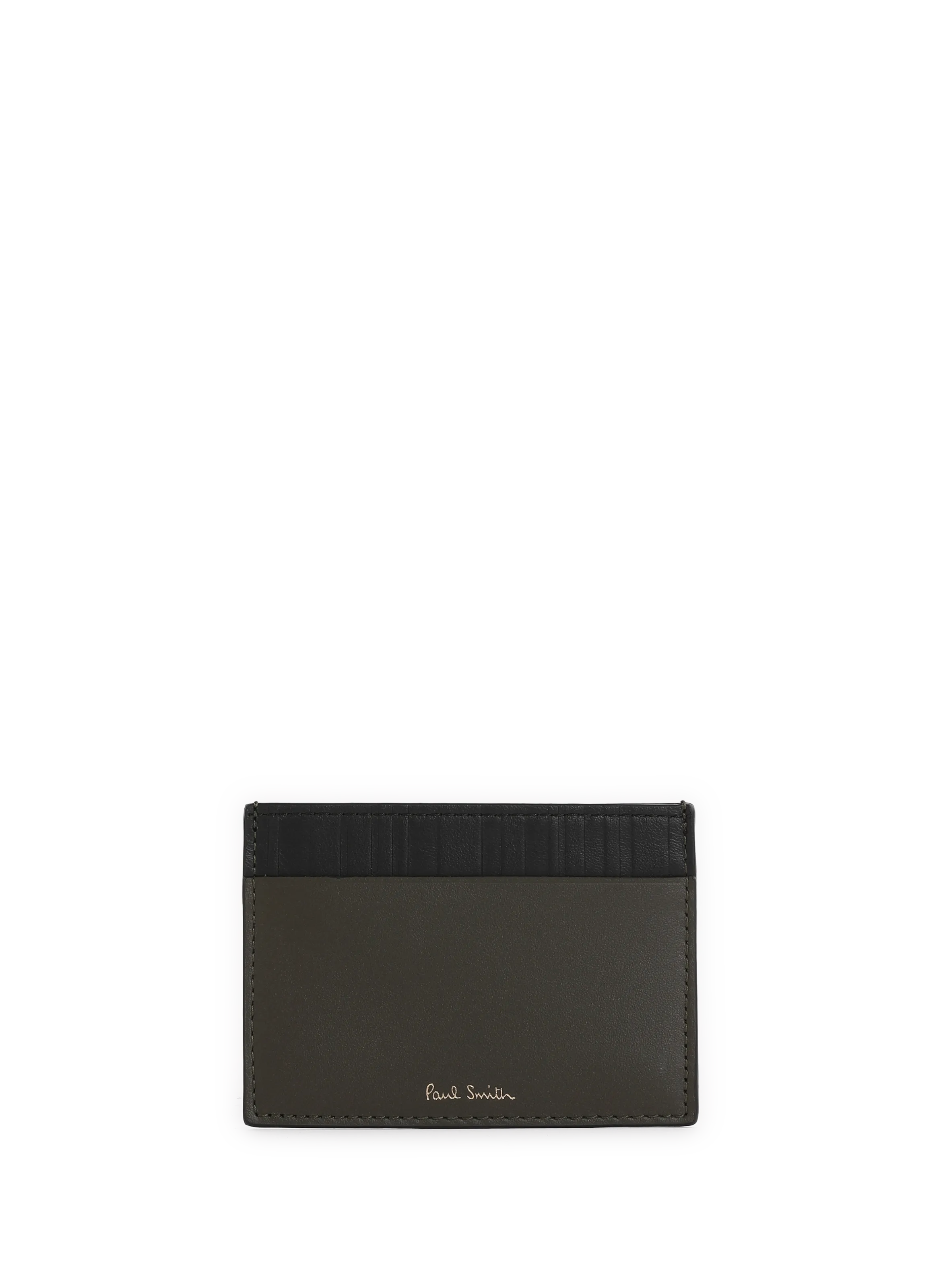 PAUL SMITH  Porte-cartes en cuir  - Noir