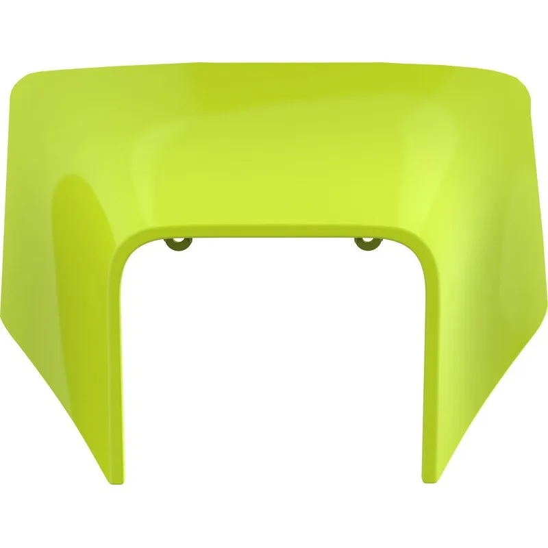Plaque phare POLISPORT jaune fluo Husqvarna - piecemotoquad