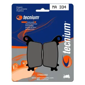 Plaquettes de frein TECNIUM MA344 organique