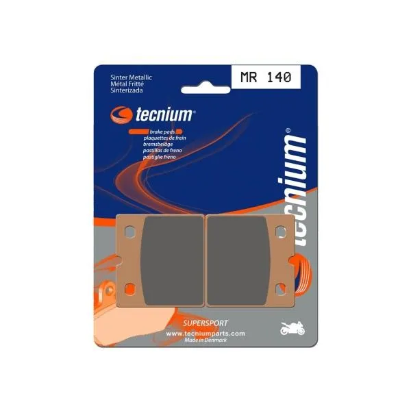 Plaquettes de frein TECNIUM Performance métal fritté - MR140