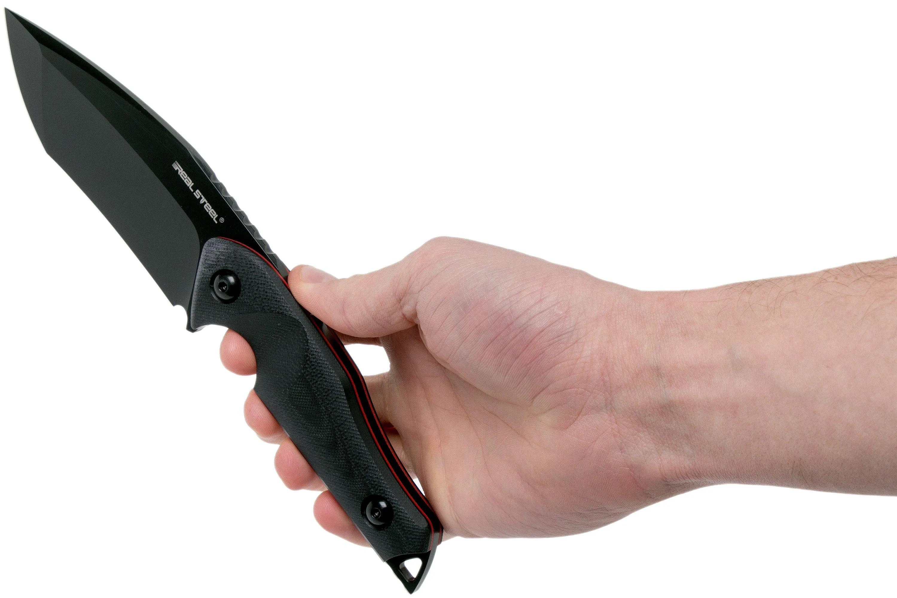 Real Steel Doppler 3782 All Black couteau outdoor, Maciek Torbe design