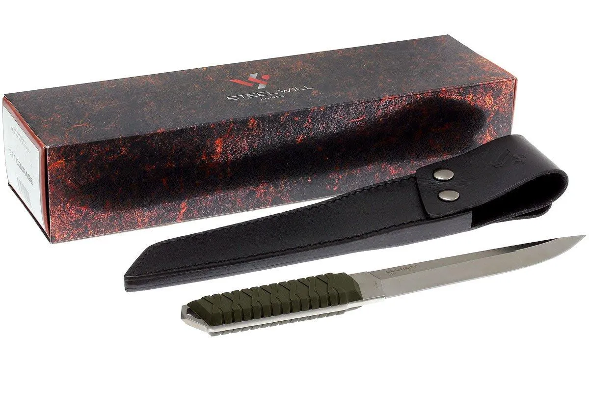 Steel Will Courage 311 couteau fixe, vert