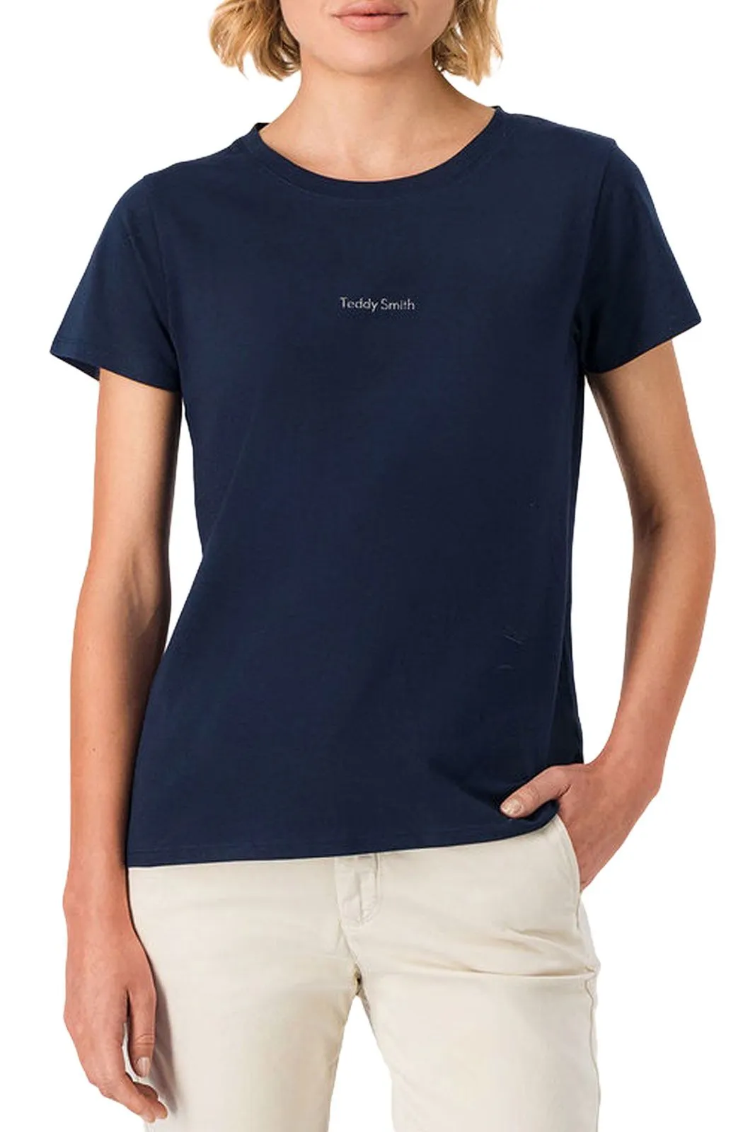 Tee Shirt TEDDY SMITH RIBELLE Navy