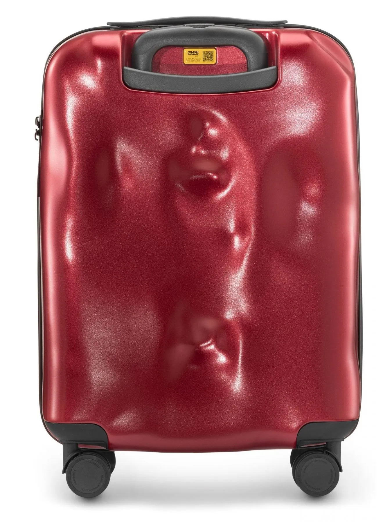 Valise cabine Rigide 8 roulettes Icon Crash Baggage - DePeek